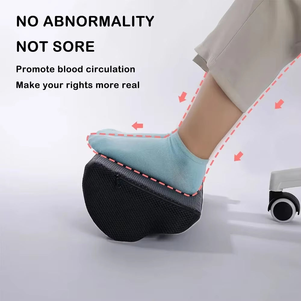 Comfort Foot Rest under Desk All-Day Pain Relief & Leg Support Stool under Desk Foot Rest Ergonomic for Home Office Work, Gaming